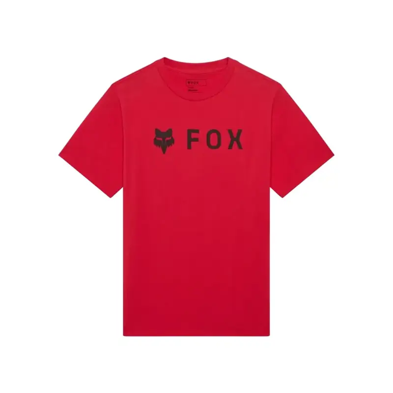 Balfes Bikes Fox Absolute 195 Original S/S Tee in Flame Red | Free postage over £30, £10 off first order, price match & 0% finance.