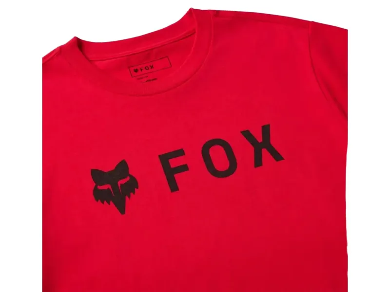 Fox Absolute 195 Original S/S Tee in Flame Red-2