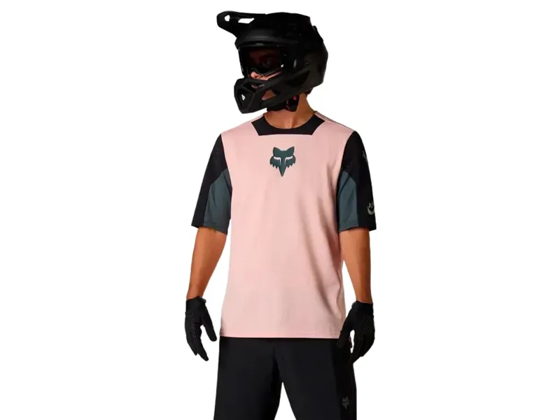 Fox Defend Creation Short Sleeve Jersey in Blush