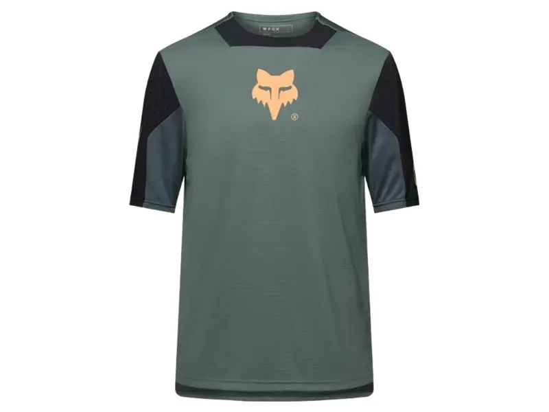 Fox Defend Creation Short Sleeve Jersey in Sage