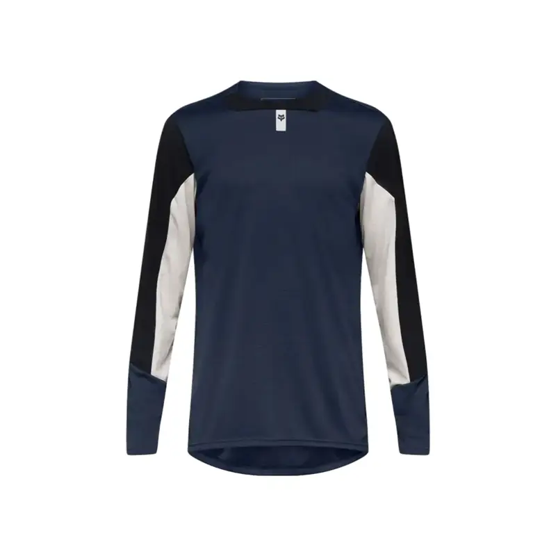 Balfes Bikes Fox Racing Defend Long Sleeve Jersey in Galaxy Blue | Free postage over £30, £10 off first order, price match & 0% finance.
