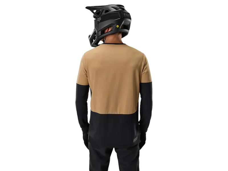 Fox Defend Thermal Jersey in Brown Sugar-2