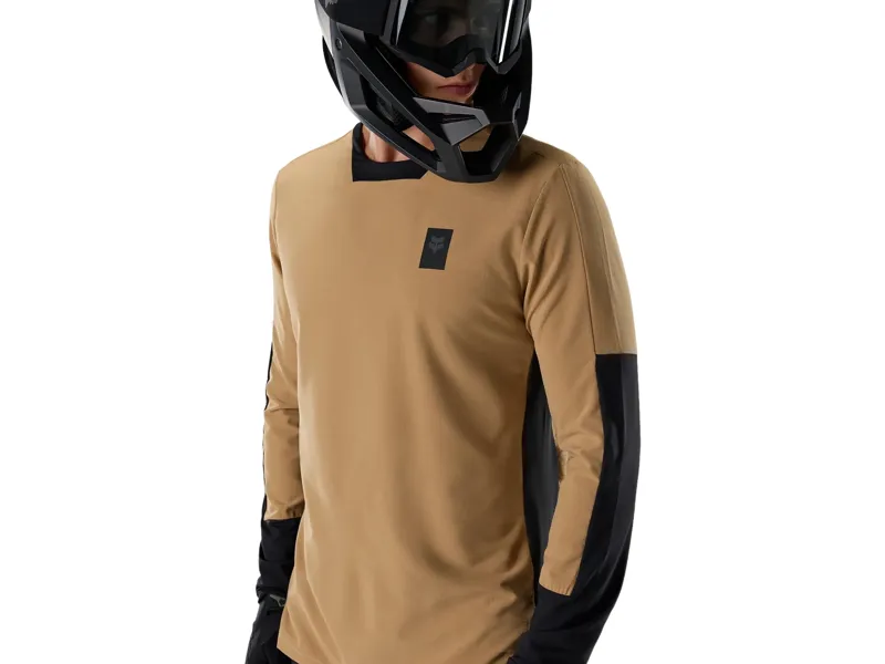 Fox Defend Thermal Jersey in Brown Sugar-4