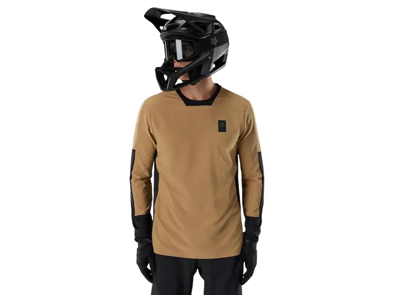 Fox Defend Thermal Jersey in Brown Sugar-3