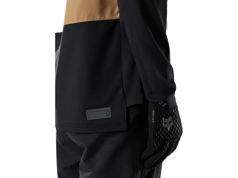 Fox Defend Thermal Jersey in Brown Sugar-5
