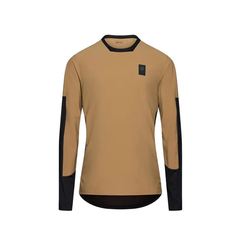 Balfes Bikes Fox Defend Thermal Jersey in Brown Sugar | Free postage over £30, £10 off first order, price match & 0% finance.