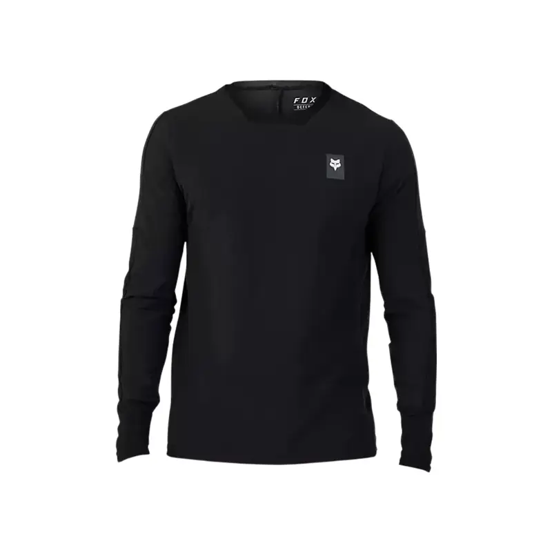 Balfes Bikes Fox Defend Thermal Long Sleeve Jersey in Black | Free postage over £30, £10 off first order, price match & 0% finance.