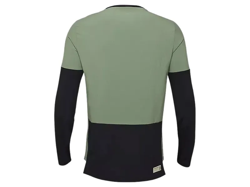 Fox Defend Thermal Long Sleeve Jersey in Moss