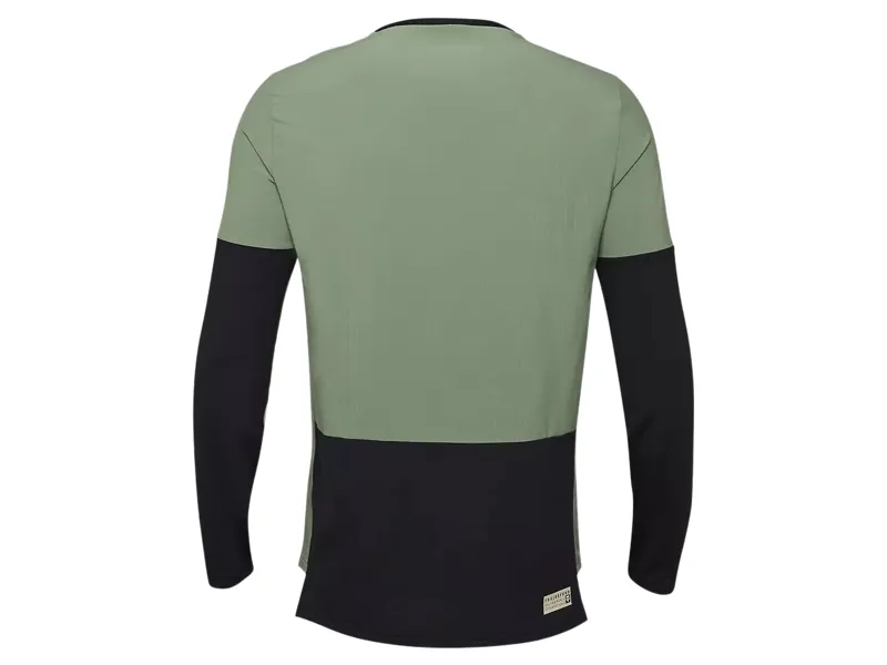 Fox Defend Thermal Long Sleeve Jersey in Moss-1