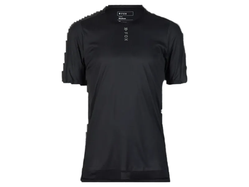 Fox Racing Flexair Pro Short Sleeved Jersey in Black-4