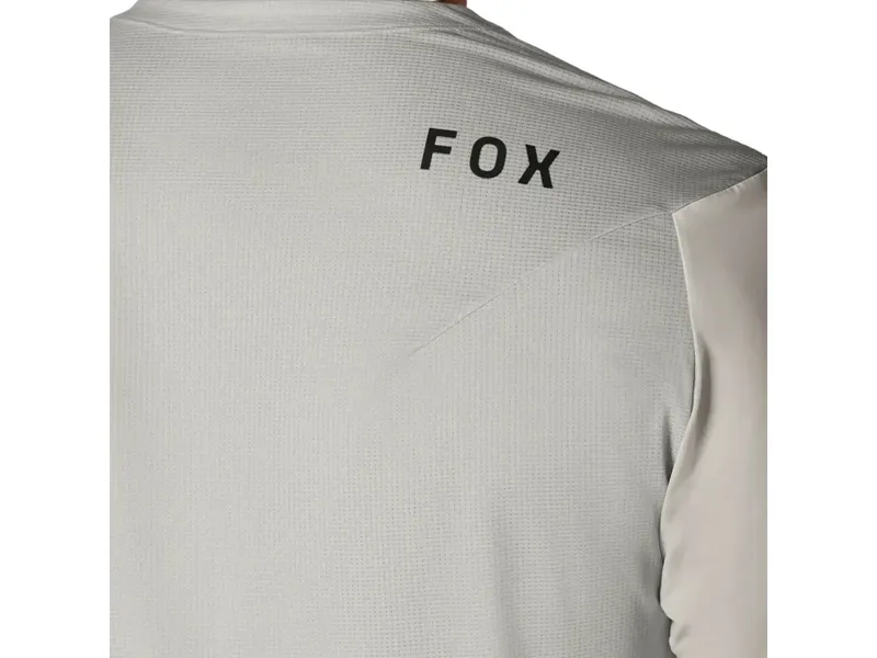 Fox Flexair Short Sleeve Jersey in White-5