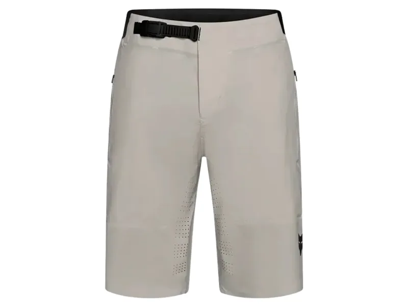 Fox Flexair Short With Liner in Chalk White