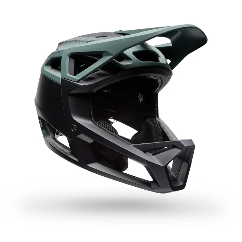 Balfes Bikes Fox Racing Proframe RS Aura MIPS Helmet in Green | Free postage over £30, £10 off first order, price match & 0% finance.
