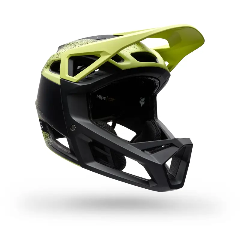 Balfes Bikes Fox Racing Proframe RS Aura MIPS Helmet in Green | Free postage over £30, £10 off first order, price match & 0% finance.