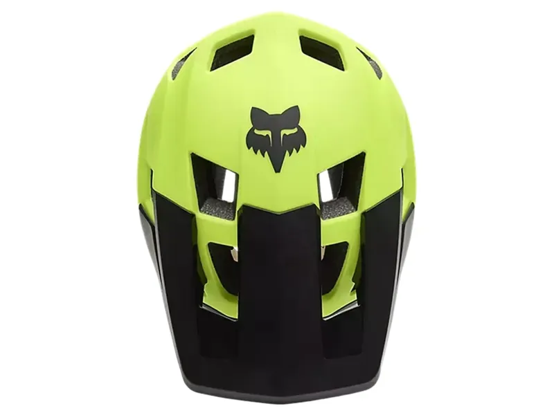 Fox Racing Dropframe Helmet in Fluro Yellow-3