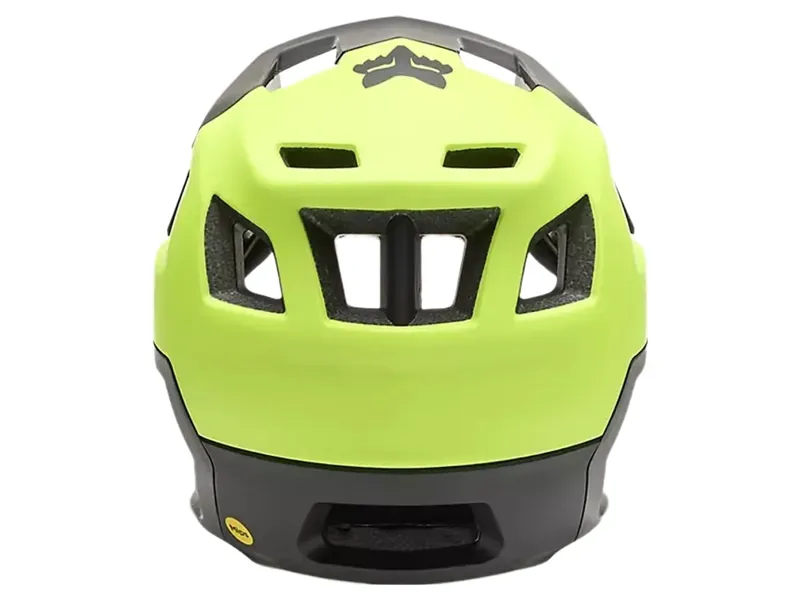 Fox Racing Dropframe Helmet in Fluro Yellow-4