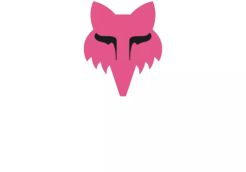 Fox Racing Legacy Head 3-inch Sticker in Pink