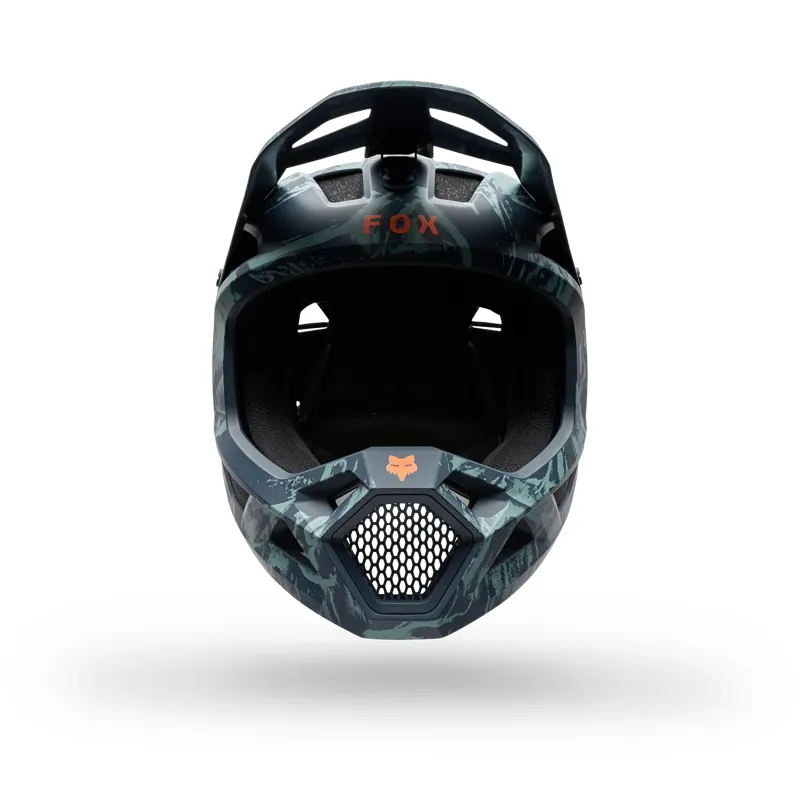 Fox Rampage Image Print CE CPSC Helmet in Blue-2