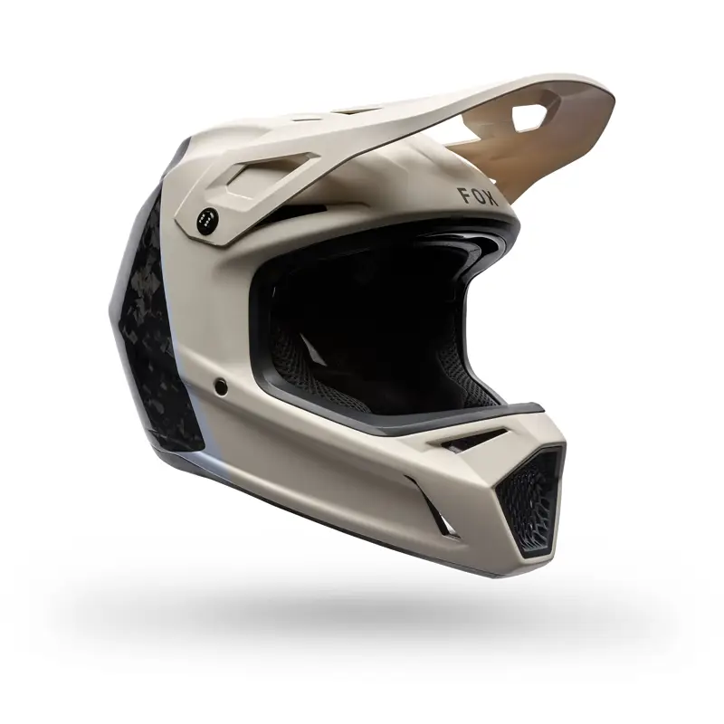 Balfes Bikes Fox Racing Rampage RS Splice Full Face Helmet in Chalk White | Free postage over £30, £10 off first order, price match & 0% finance.