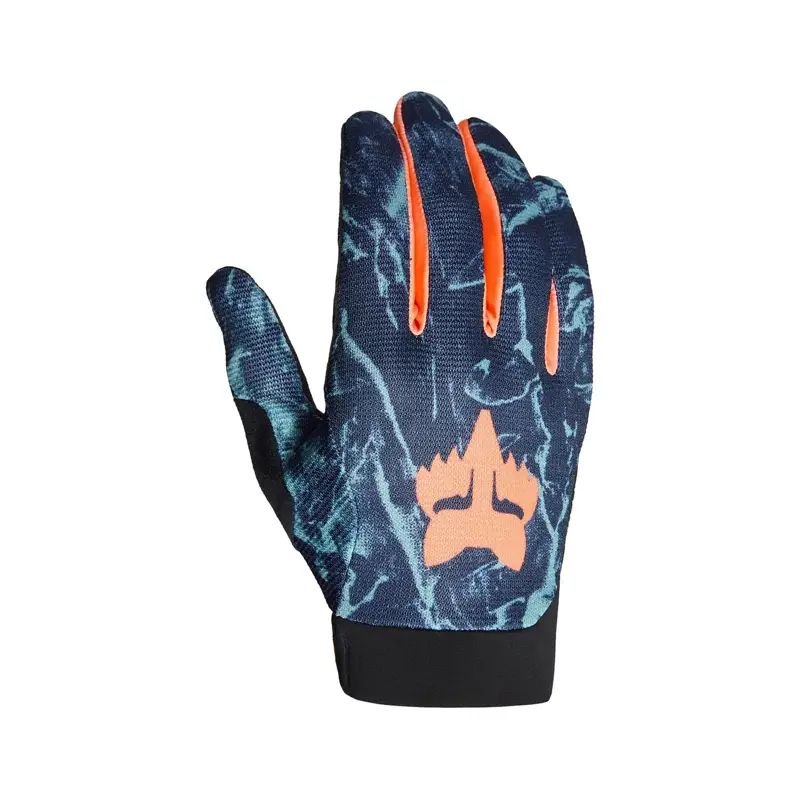 Balfes Bikes Fox Racing Ranger Full Finger Glove Image Print in Arctic Blue | Free postage over £30, £10 off first order, price match & 0% finance.