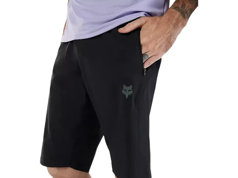 Fox Ranger Lined Shorts in Black-4