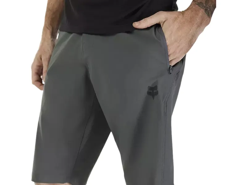 Fox Ranger Lined Shorts in Dark Shadow Grey-4