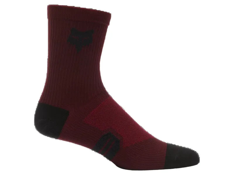 Fox Ranger Sock 6 inch in Dark Maroon