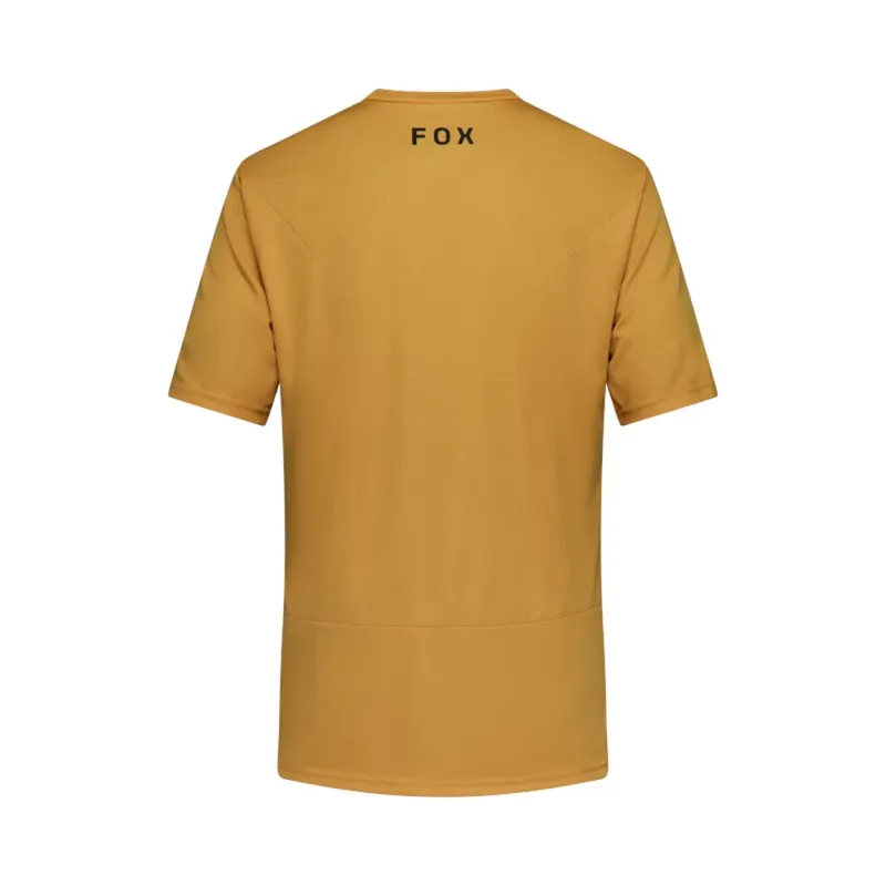 Fox Ranger Short Sleeve Fox Head Jersey in Brown-1
