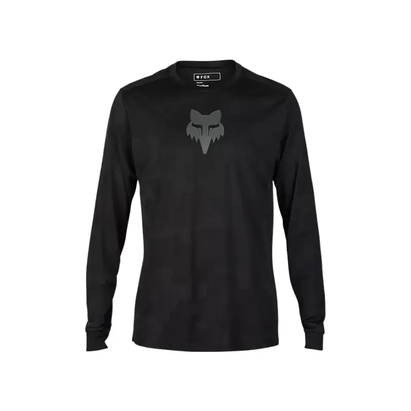 Balfes Bikes Fox Ranger TruDri Long Sleeve Jersey in Black | Free postage over £30, £10 off first order, price match & 0% finance.
