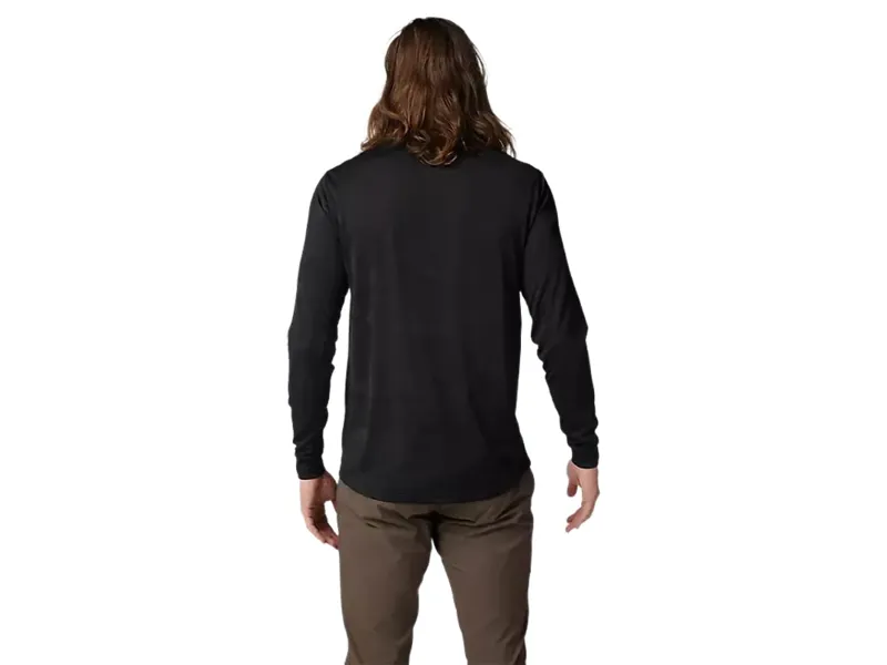 Fox Ranger TruDri Long Sleeve Jersey in Black-3