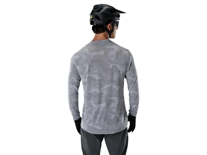 Fox Ranger TruDri Long Sleeve Jersey in Pewter-3
