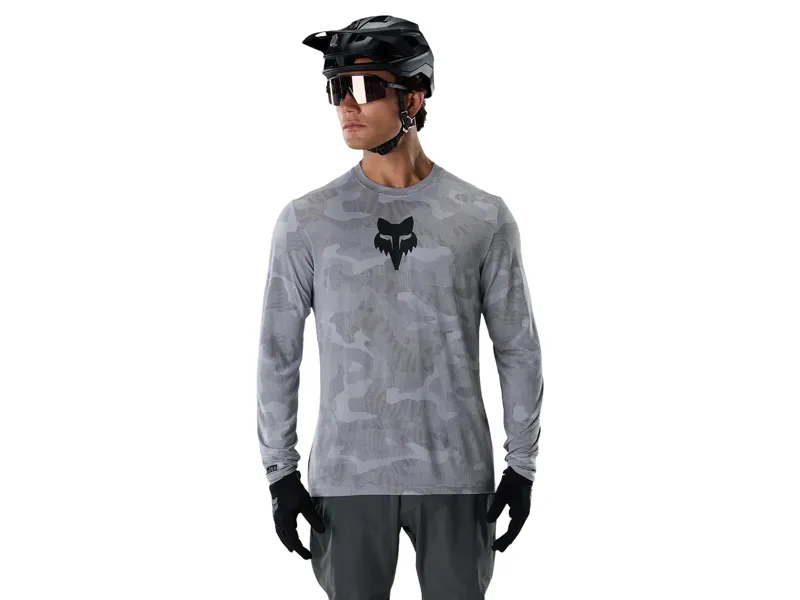 Fox Ranger TruDri Long Sleeve Jersey in Pewter-2