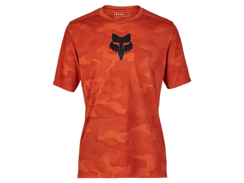 Fox Ranger TruDri Short Sleeve Jersey in Atomic Orange