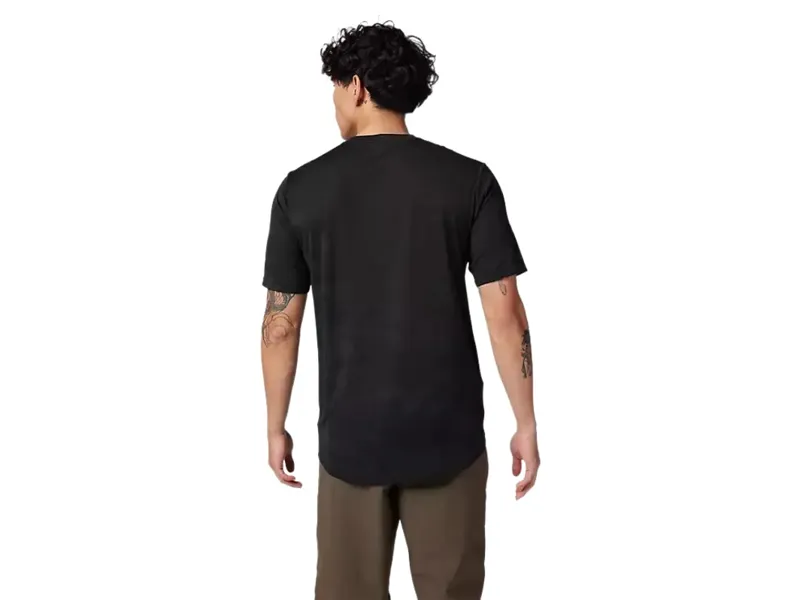 Fox Racing Ranger TruDri Short Sleeve Jersey in Black-3