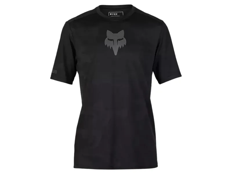 Fox Racing Ranger TruDri Short Sleeve Jersey in Black
