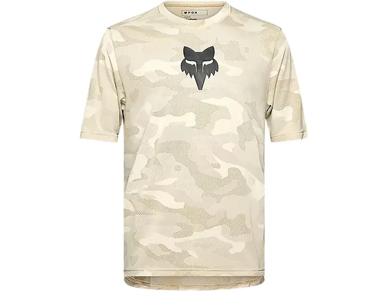 Fox Racing Ranger TruDri Short Sleeve Jersey in Cream