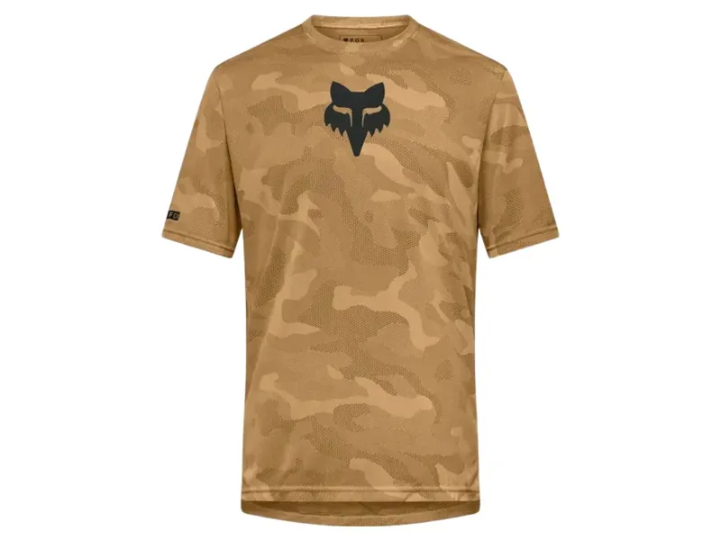 Fox Racing Ranger TruDri Short Sleeve Jersey in Nut