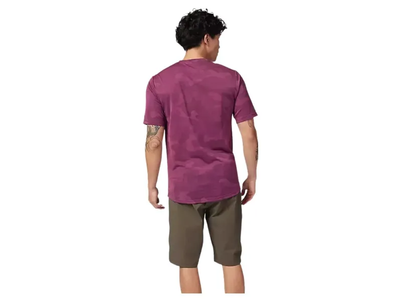 Fox Ranger TruDri Short Sleeve Jersey in Sangria-3