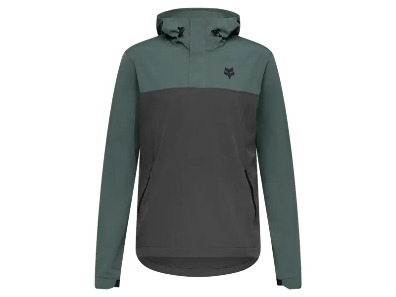 Fox Ranger Wind Pullover Mountain Bike Jacket in Sage Green