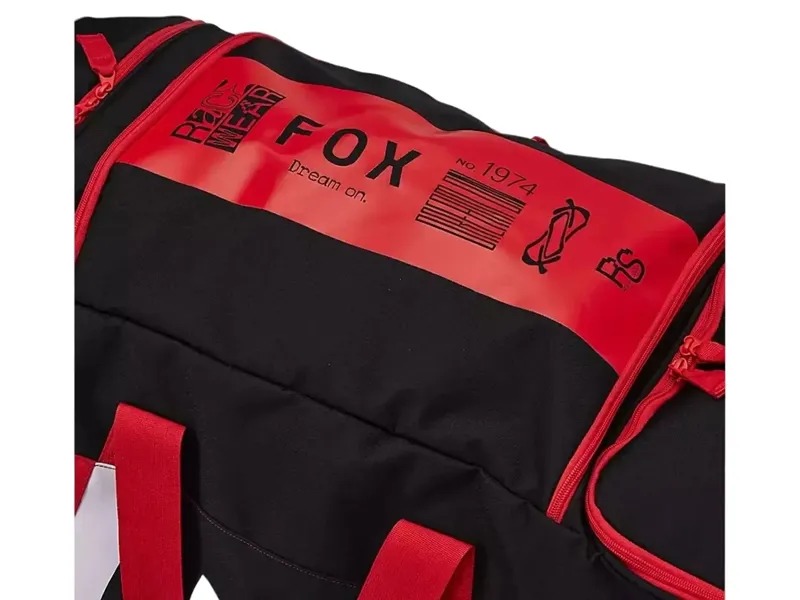 Fox Shuttle 180 Race Spec Roller Gear Bag in Flo Red-2