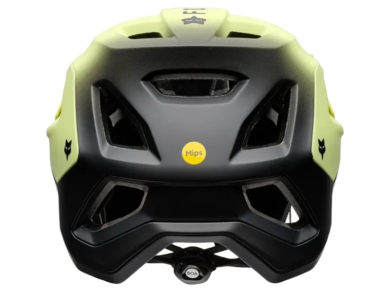 Fox Speedframe Pro Backfade MIPS Mountain Bike Helmet in Lime-3