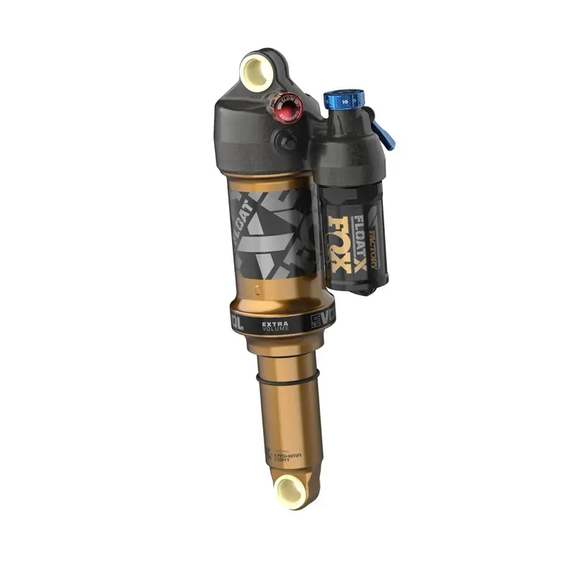 FOX Float X Factory 2-Position Adjust Rear Shock in Gold-2
