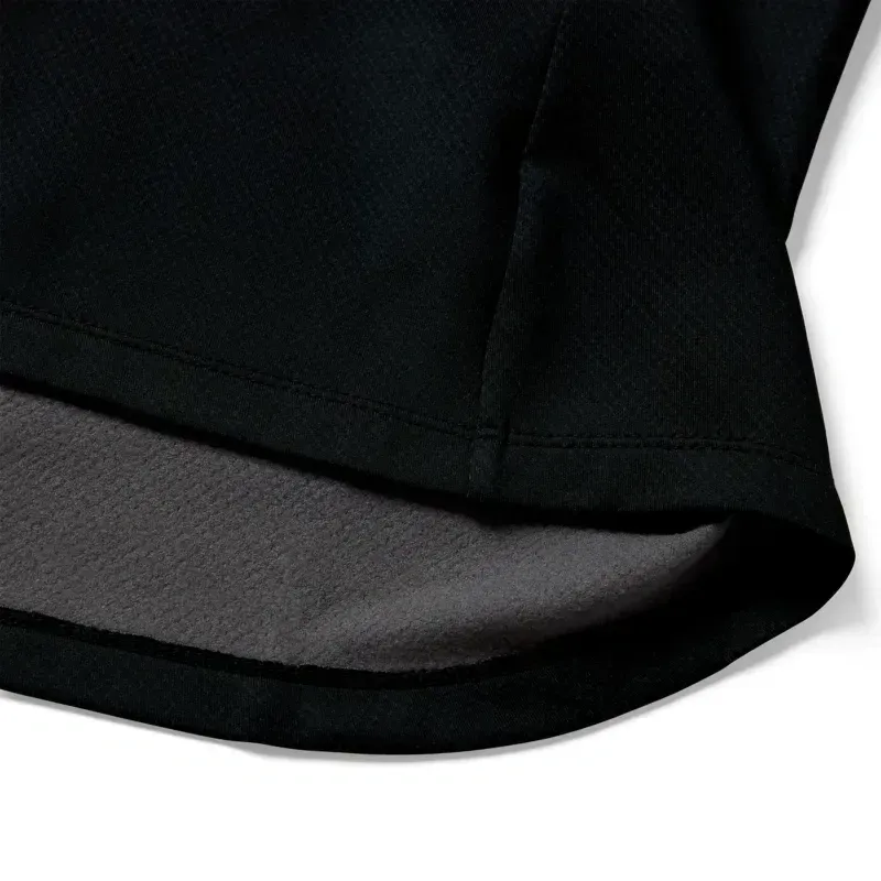 Fox Tecbase Fire Long Sleeve Shirt in Black-3