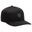 Fox Racing Fox Head Tech Flexfit Hat in Black/Charcoal Grey