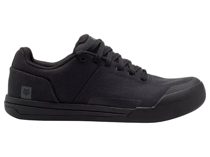 Fox Union Canvas Shoes in Black-1