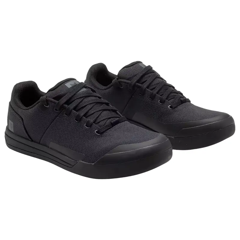 Balfes Bikes Fox Union Canvas Shoes in Black | Free postage over £30, £10 off first order, price match & 0% finance.