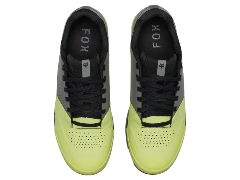 Fox Union Flat Mountain Bike Shoes in Lime-2