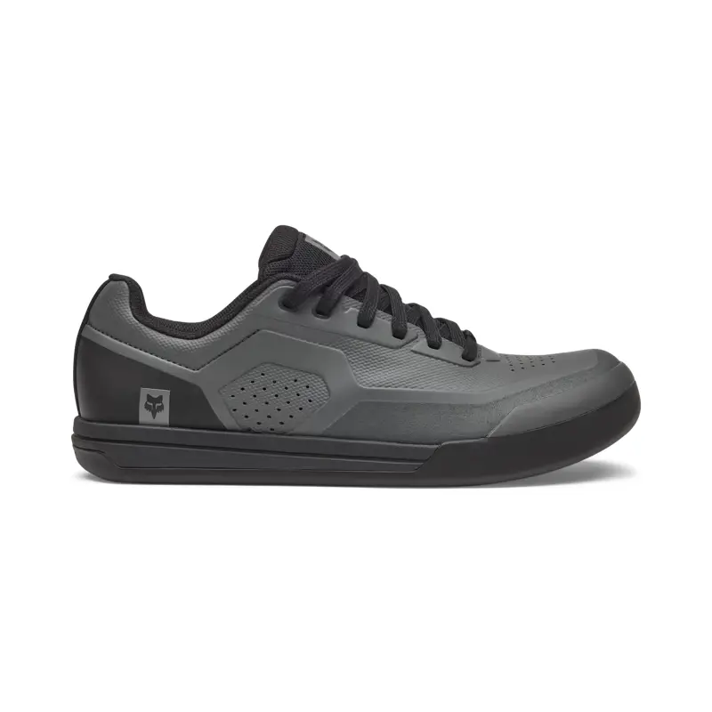 Balfes Bikes Fox Union Flat Shoes in Grey | Free postage over £30, £10 off first order, price match & 0% finance.