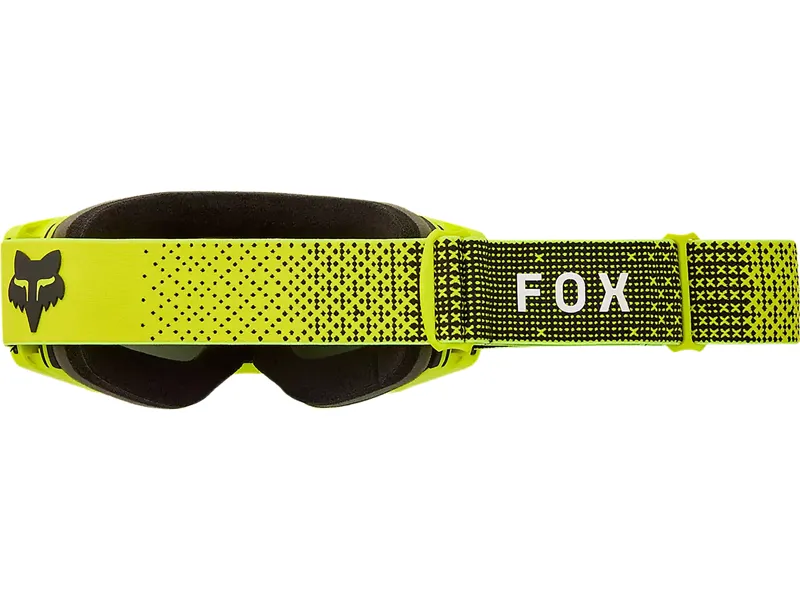 Fox Vue Core Mirrored Lens Goggles in Fluorescent Yellow-1