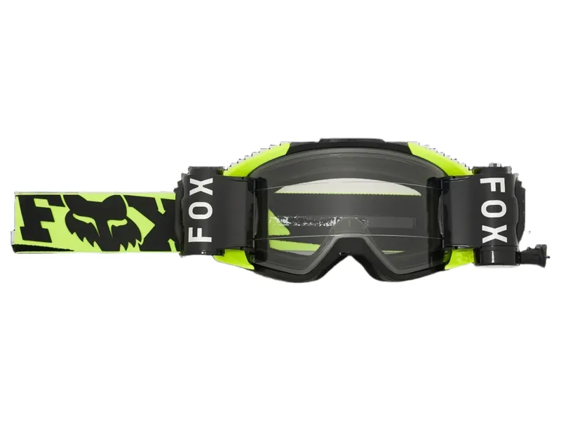 Fox Vue Roll-Off Goggles in High Viz Yellow